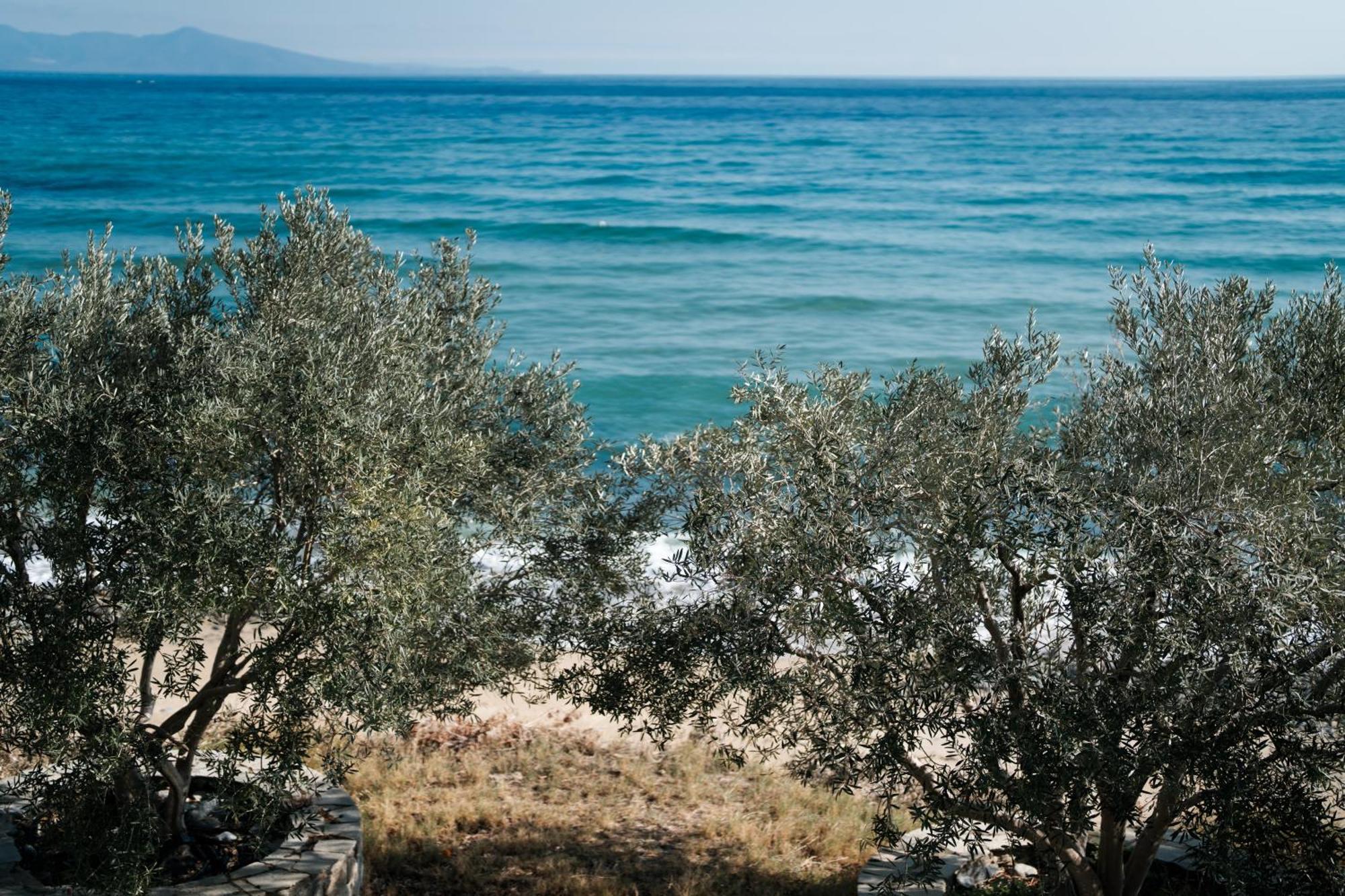 Aegean View Villa Loutra Elevtheron المظهر الخارجي الصورة