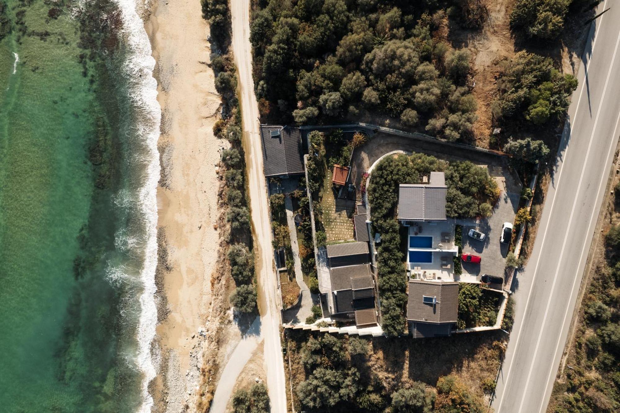 Aegean View Villa Loutra Elevtheron المظهر الخارجي الصورة