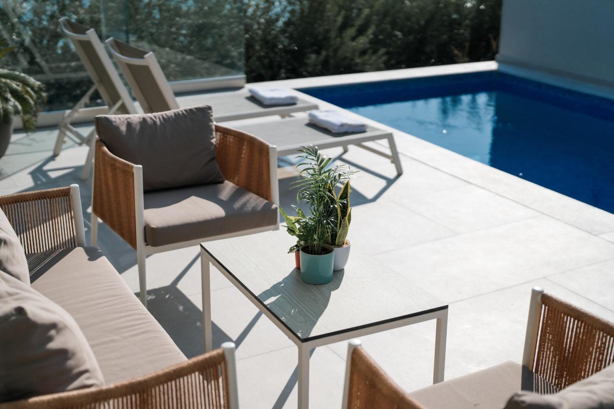 Aegean View Villa Loutra Elevtheron المظهر الخارجي الصورة