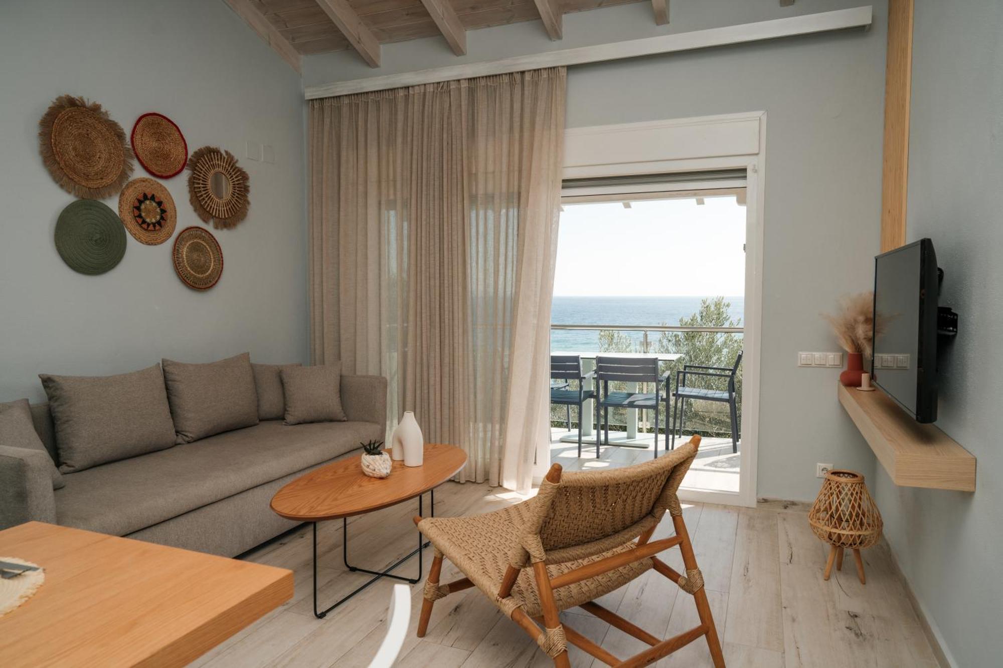Aegean View Villa Loutra Elevtheron المظهر الخارجي الصورة