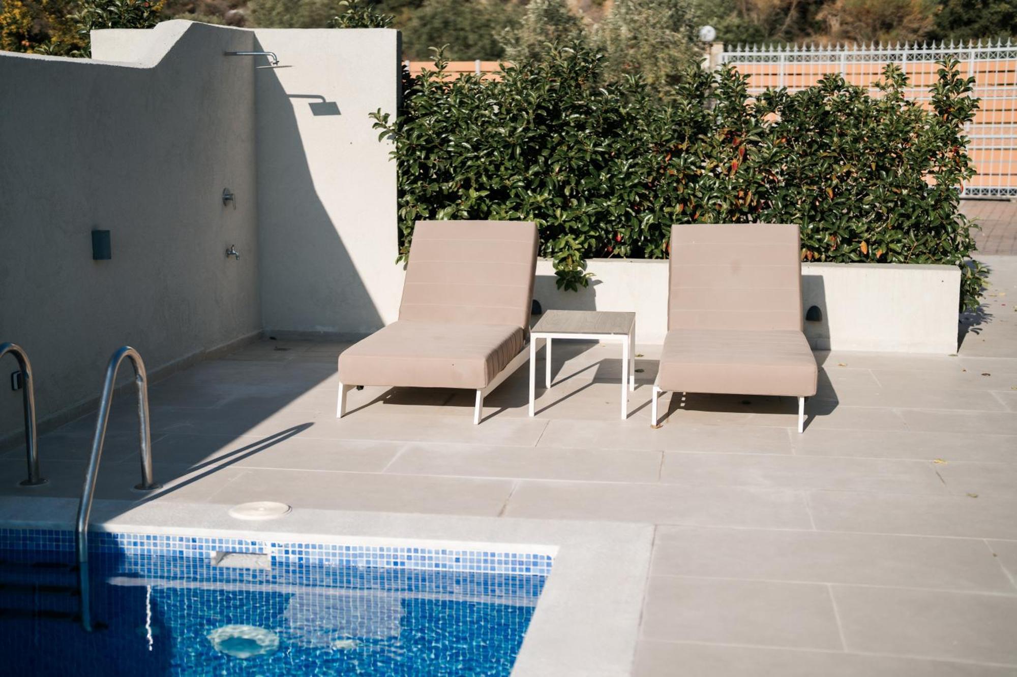 Aegean View Villa Loutra Elevtheron المظهر الخارجي الصورة