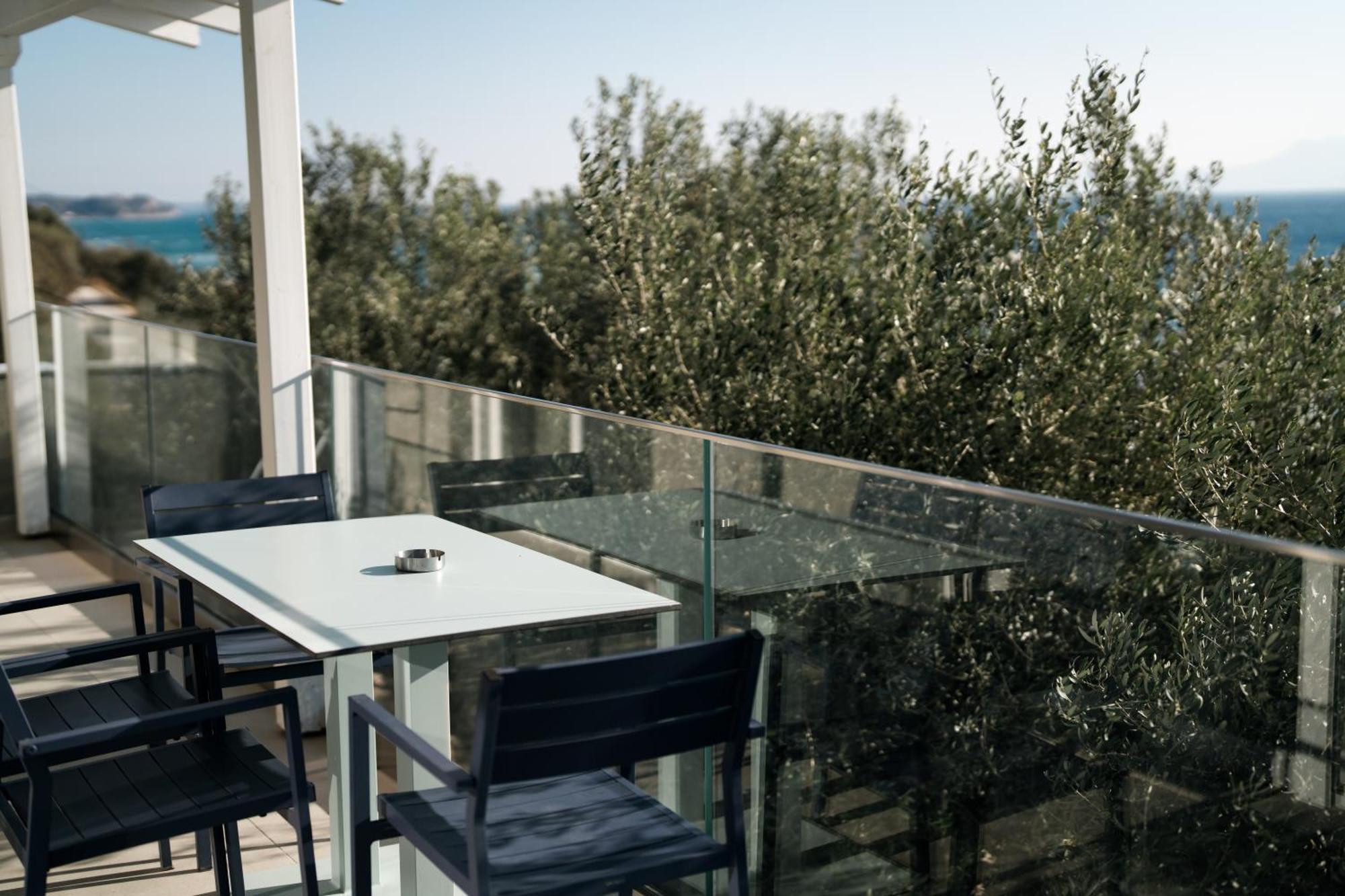 Aegean View Villa Loutra Elevtheron المظهر الخارجي الصورة